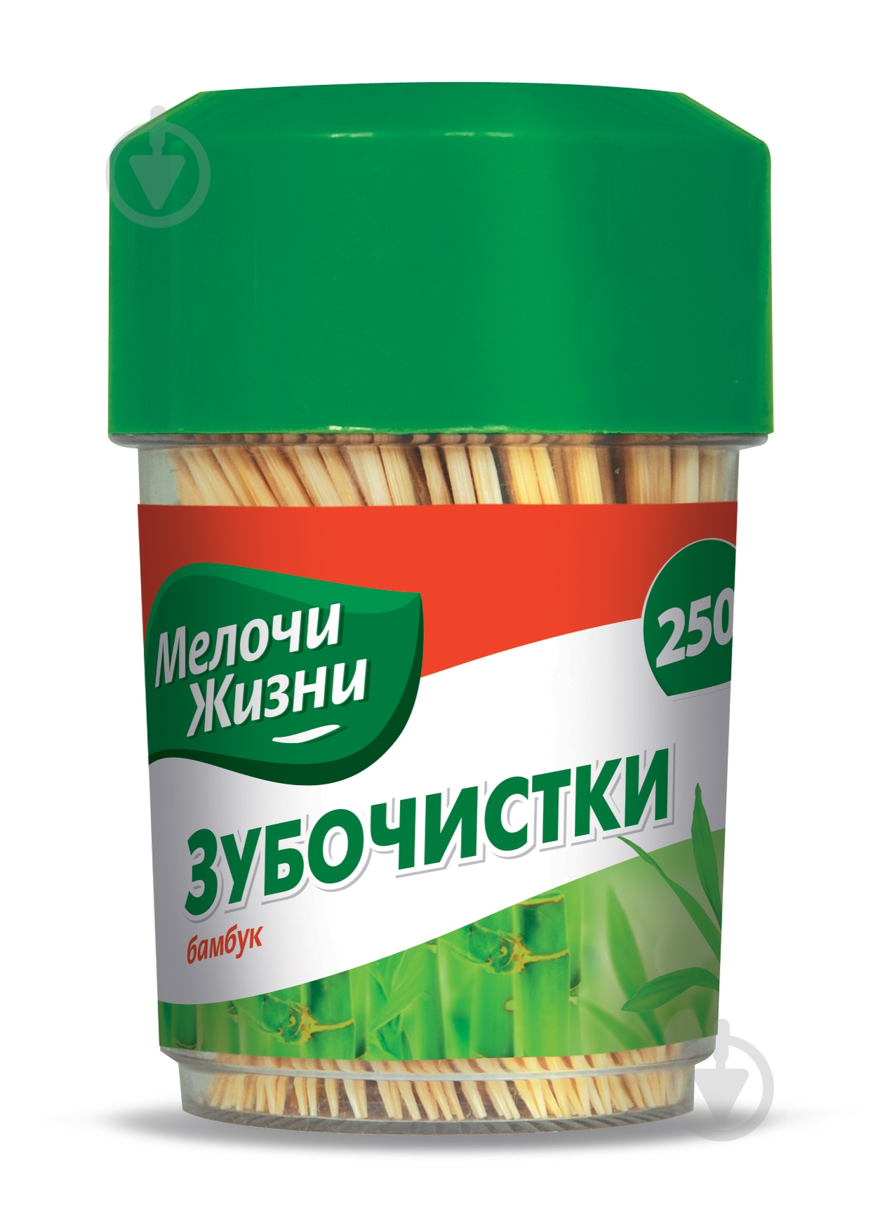 Зубочистки бамбуковые Мелочи Жизни тубус 250 шт. - фото 1