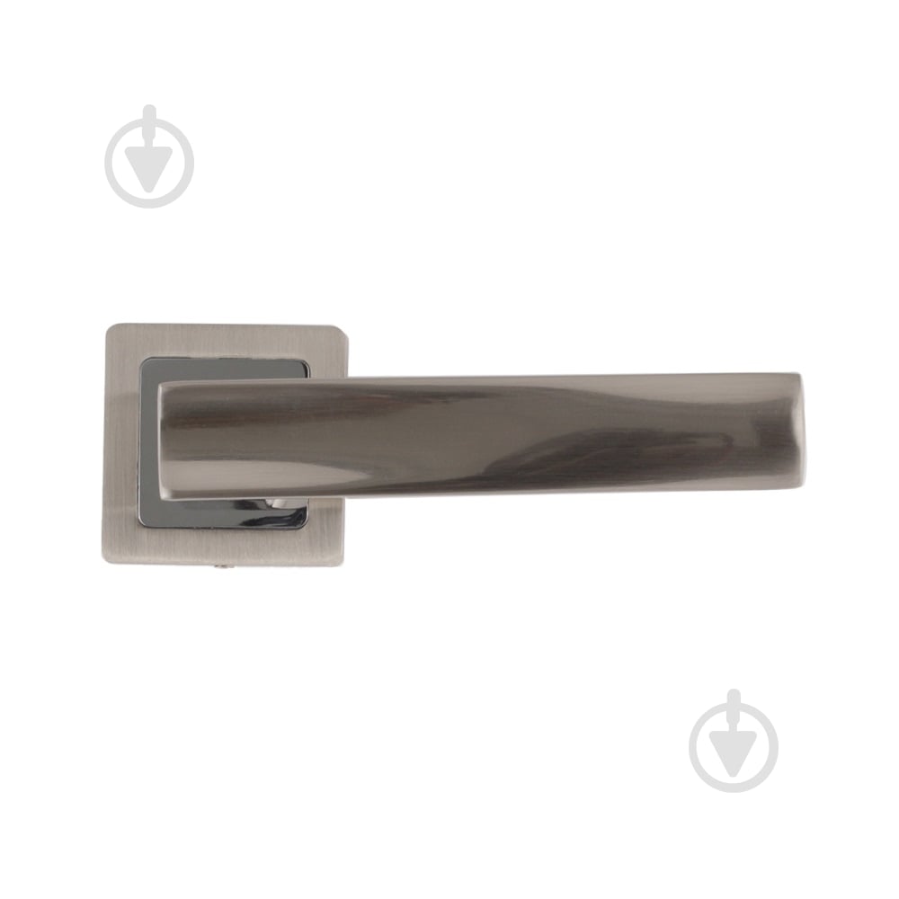 Ручка на розетке RDA Cube матовый никель/хром - фото 1 Ручка на розетке RDA Cube матовый никель/хром - фото 1