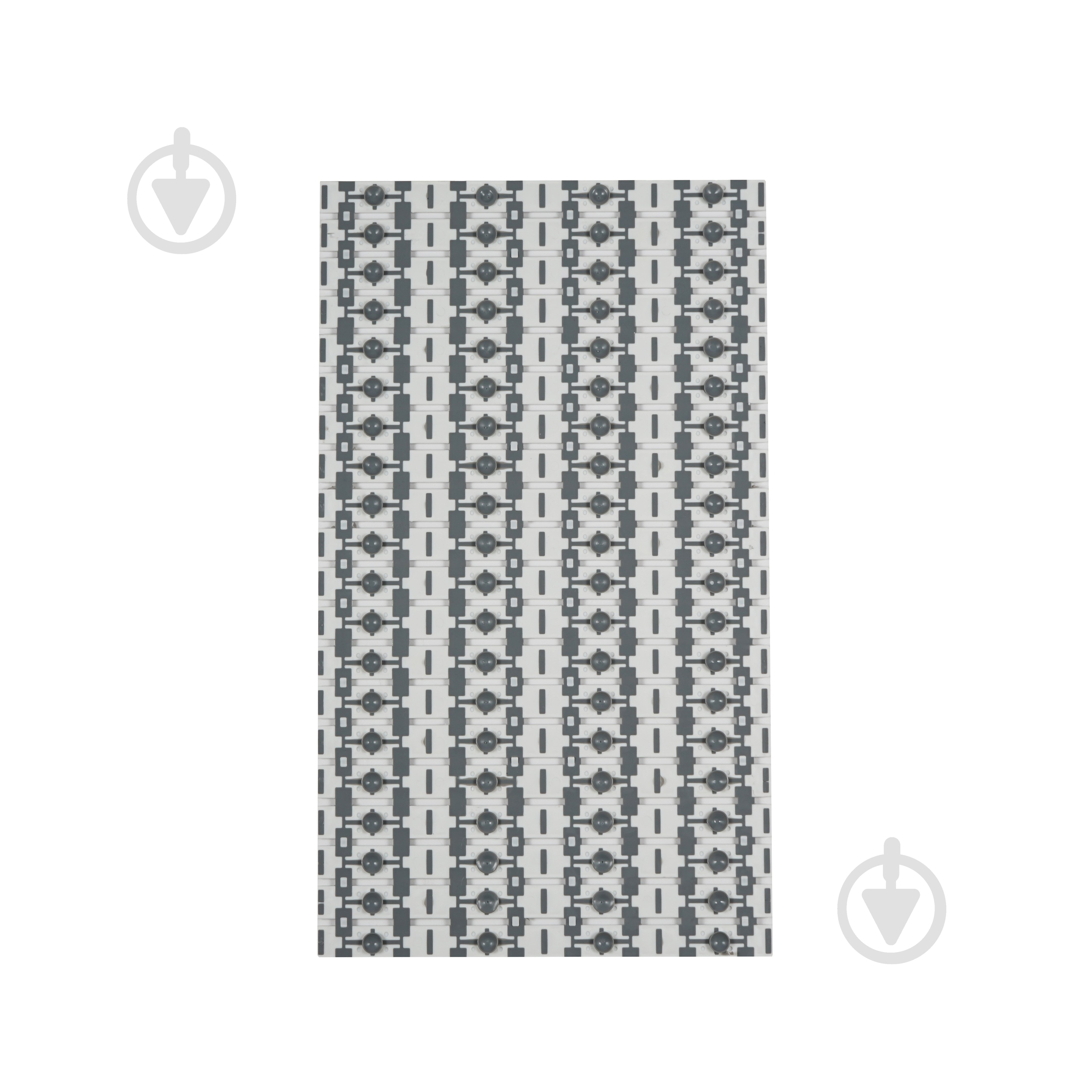 Килимок для ванної Eco Fabric Смужка 69х40 см сірий - фото 2 Килимок для ванної Eco Fabric Смужка 69х40 см сірий - фото 2