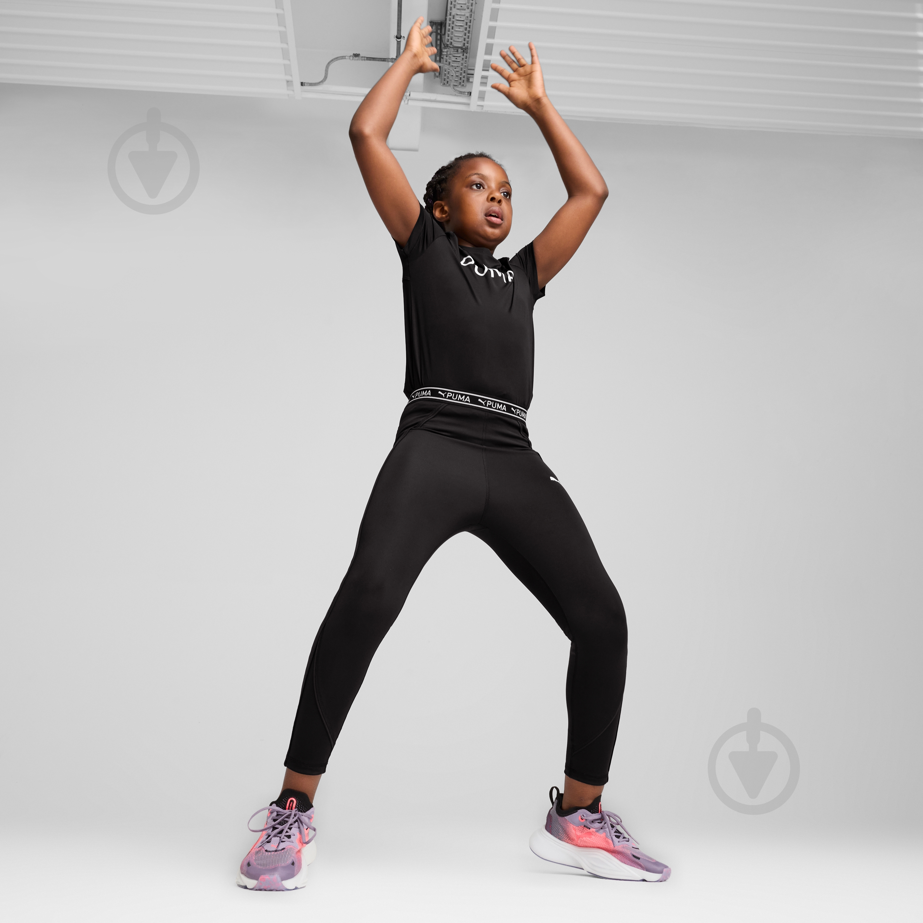 Лосины Puma PUMA FIT 7/8 TIGHTS G 68181401 р.152 черный - фото 5