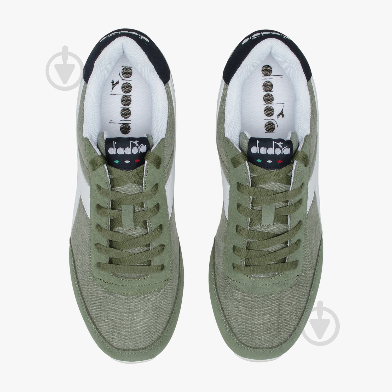 Кроссовки мужские демисезонные Diadora JOGLIGHTC 101.171578C6307 р.40,5 зеленые - фото 5