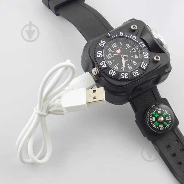 Годинник тактичний чоловічий FlashLight з компасом BESTA - фото 8 Годинник тактичний чоловічий FlashLight з компасом BESTA - фото 8