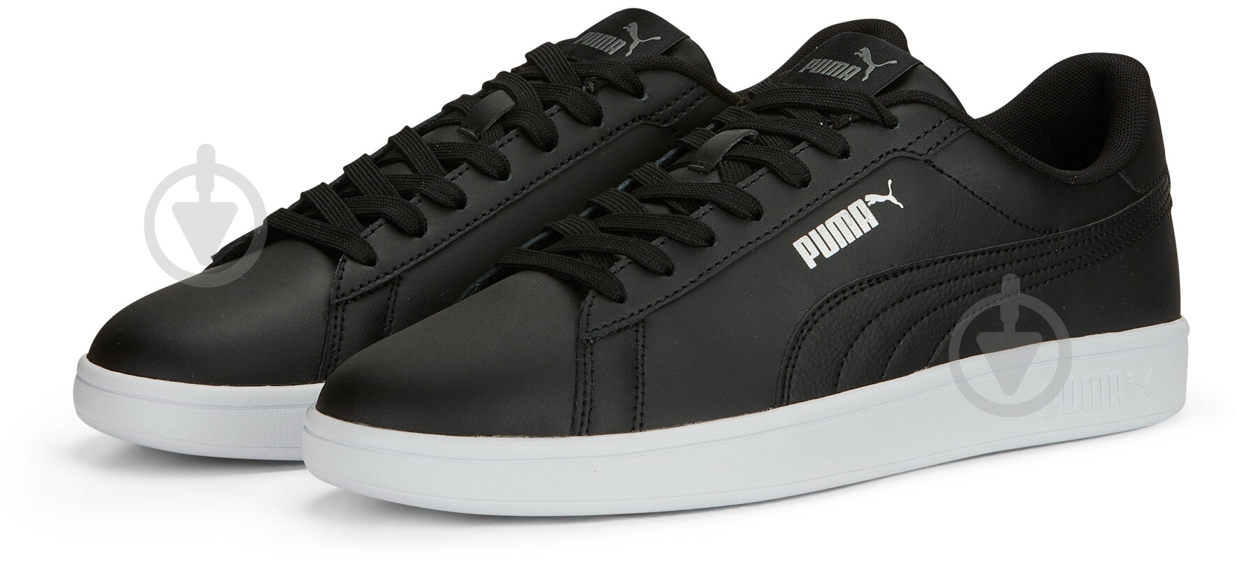 Кросівки чоловічі демісезонні Puma SMASH 3.0 L 39098702 р.40,5 чорні - фото 2 Кросівки чоловічі демісезонні Puma SMASH 3.0 L 39098702 р.40,5 чорні - фото 2