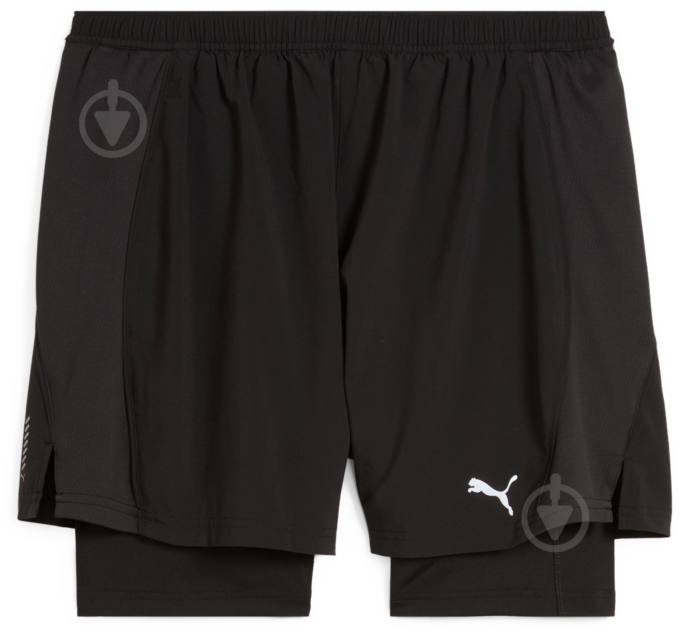Шорты Puma M RUN VELOCITY 2IN1 SHORT 52661101 р. XL черный - фото 1 Шорты Puma M RUN VELOCITY 2IN1 SHORT 52661101 р. XL черный - фото 1