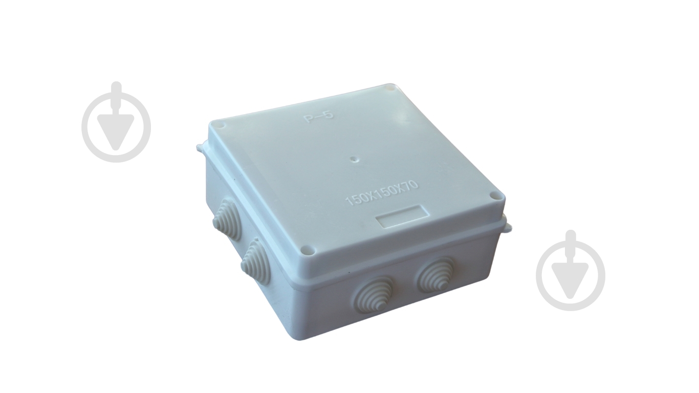 Коробка распределительная с крышкой Кова-Електро Р5 150х150х70 мм полипропилен ФР-00000846 - фото 1 Коробка распределительная с крышкой Кова-Електро Р5 150х150х70 мм полипропилен ФР-00000846 - фото 1