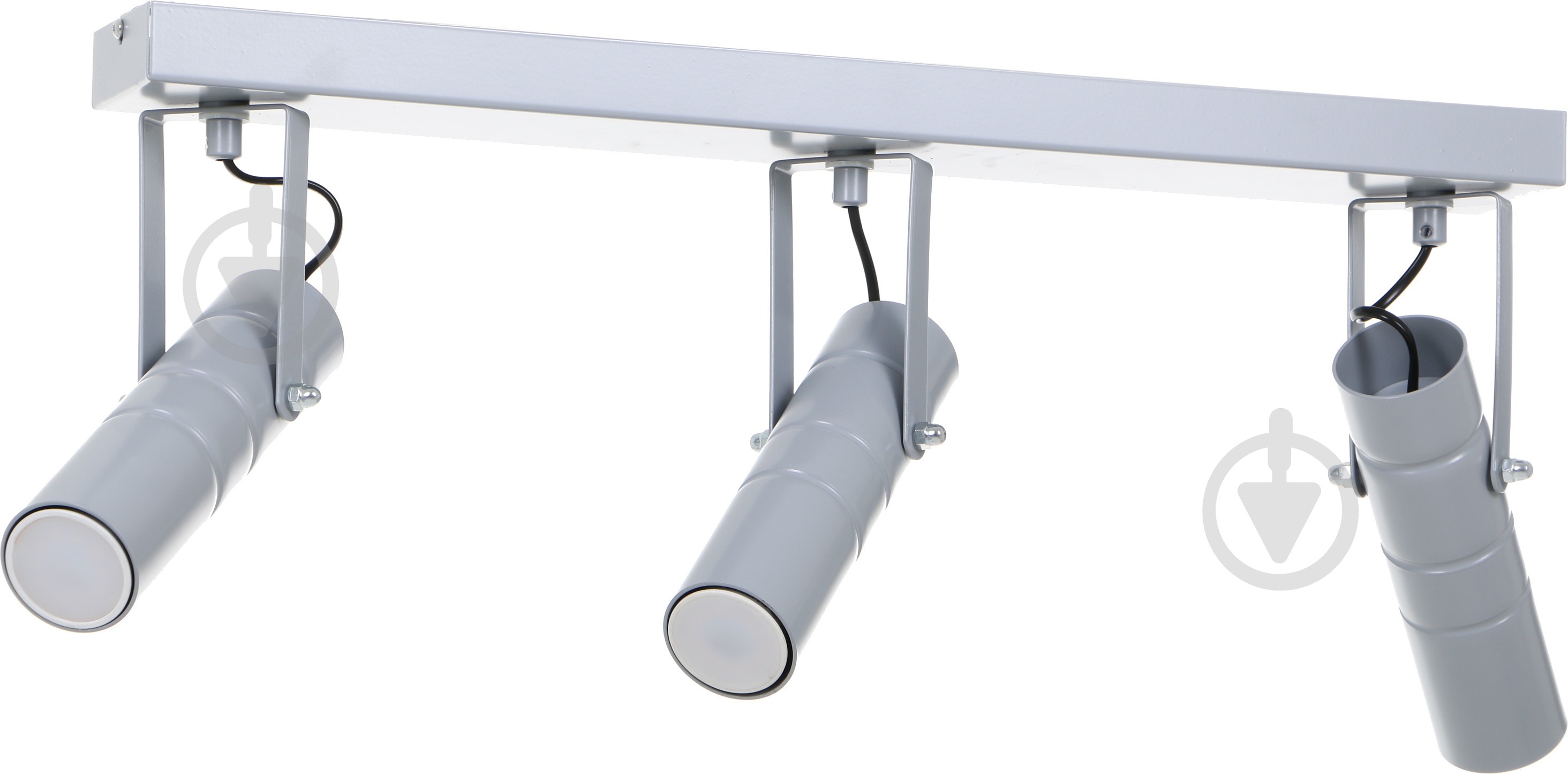 Спот Luminex Implode 200 3x8 Вт GU10 серый Implode - фото 1 Спот Luminex Implode 200 3x8 Вт GU10 серый Implode - фото 1