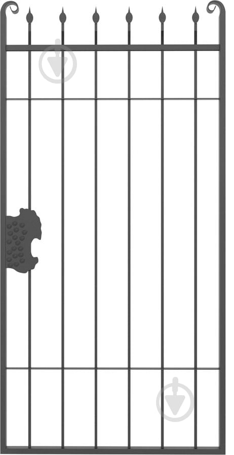 Калитка БКК-01 1000х2000 мм Артдеко - фото 1 Калитка БКК-01 1000х2000 мм Артдеко - фото 1