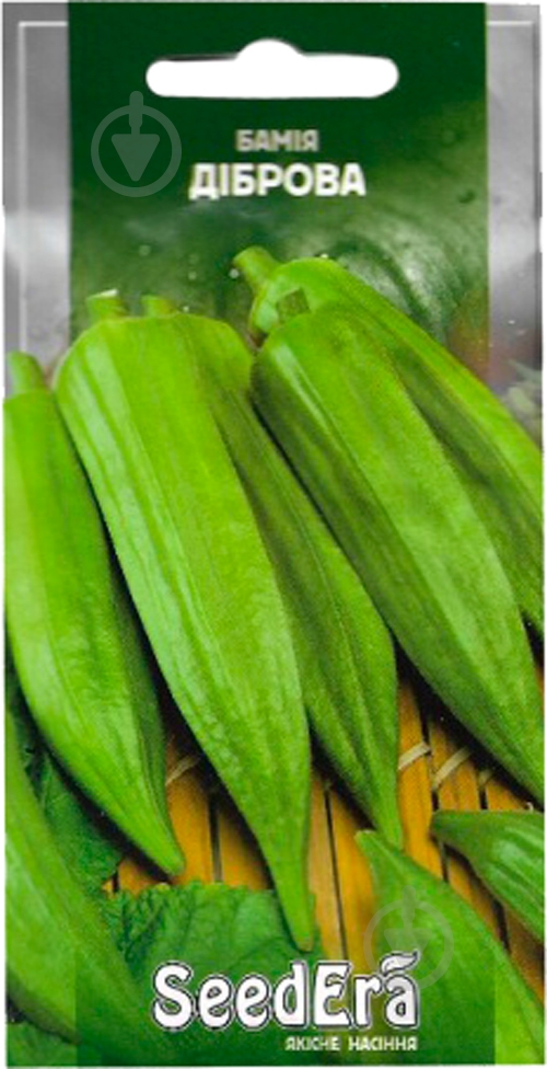 Насіння SeedEra бамія Діброва 1 г (4823073723609) - фото 1