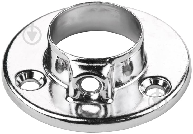 Фланец для трубы DC d25 мм R-11M хром - фото 1