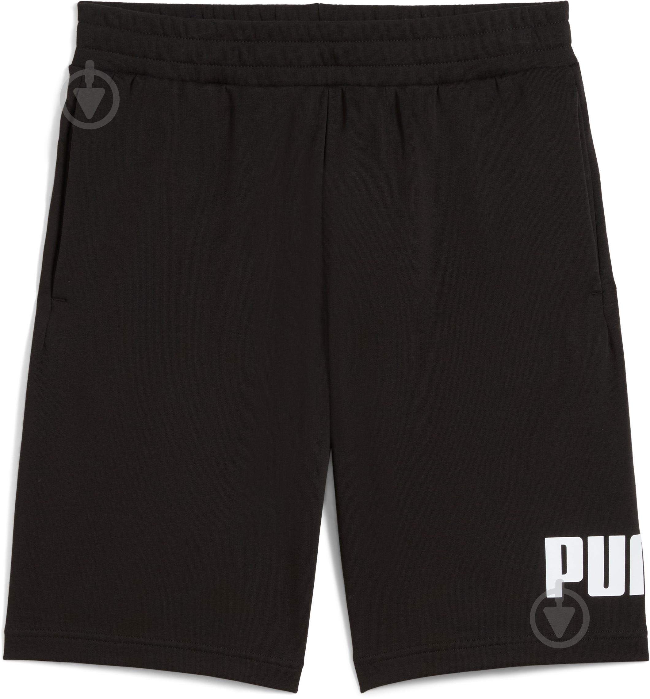 Шорты Puma ESS Big No. 1 Logo Shorts 10" 68259601 р. XL черный - фото 1