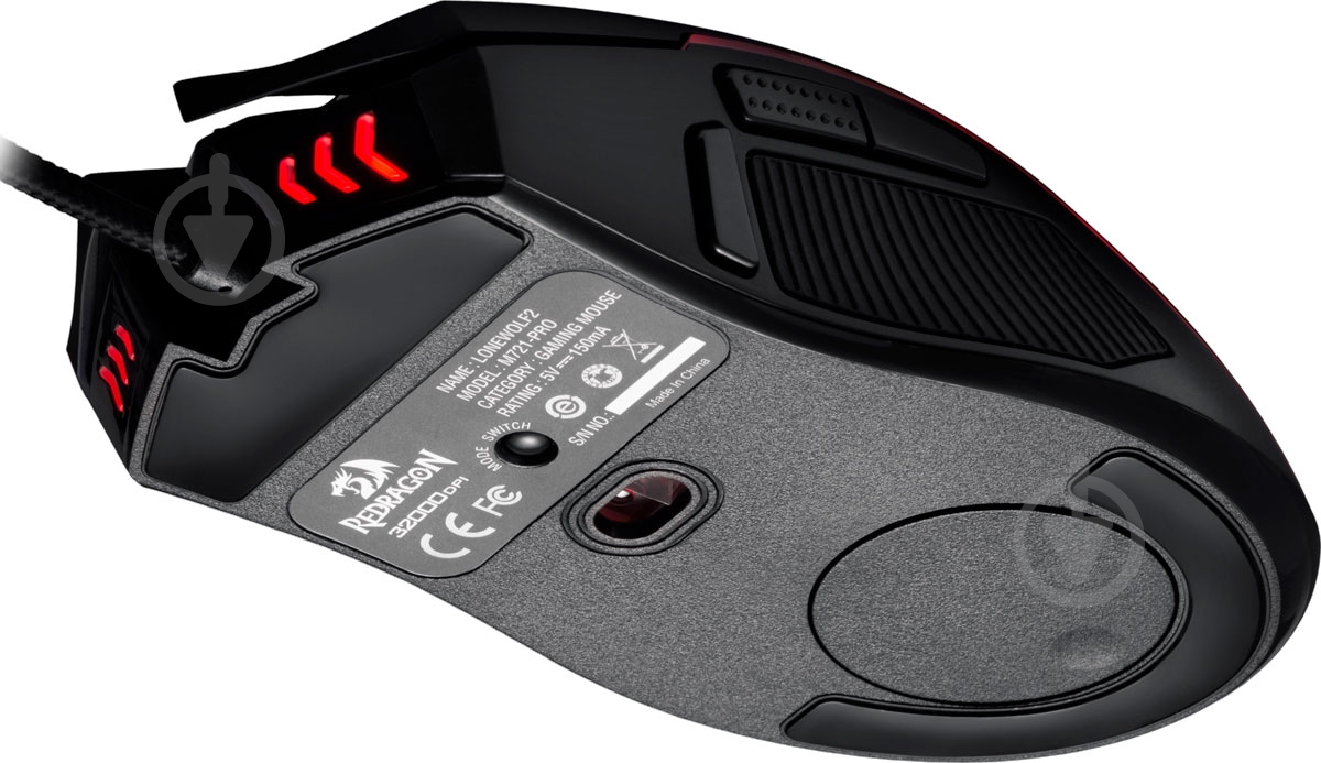 Мышь Redragon Lonewolf 2 USB 77616 - фото 6