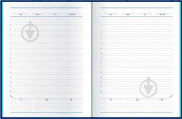 Дневник недатированный BASIC синий Economix A5 - фото 2