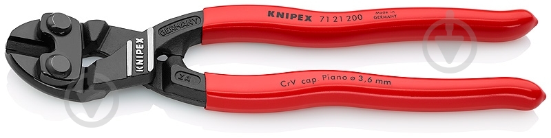 Болторез KNIPEX CoBolt 1 шт. 71 21 200 - фото 1 Болторез KNIPEX CoBolt 1 шт. 71 21 200 - фото 1