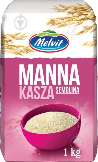 Манная каша Melvit Semolina 1000 г - фото 1