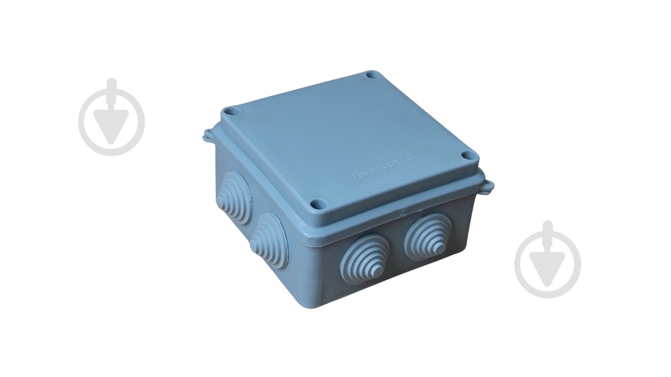 Коробка розподільча з кришкою Кова-Електро Premium Grey Р9 100х100х70 мм поліпропілен ФР-00000954 - фото 1 Коробка розподільча з кришкою Кова-Електро Premium Grey Р9 100х100х70 мм поліпропілен ФР-00000954 - фото 1