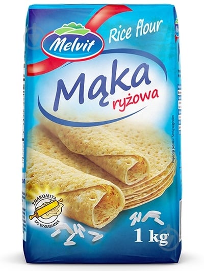 Борошно рисове 1000 г Melvit - фото 1