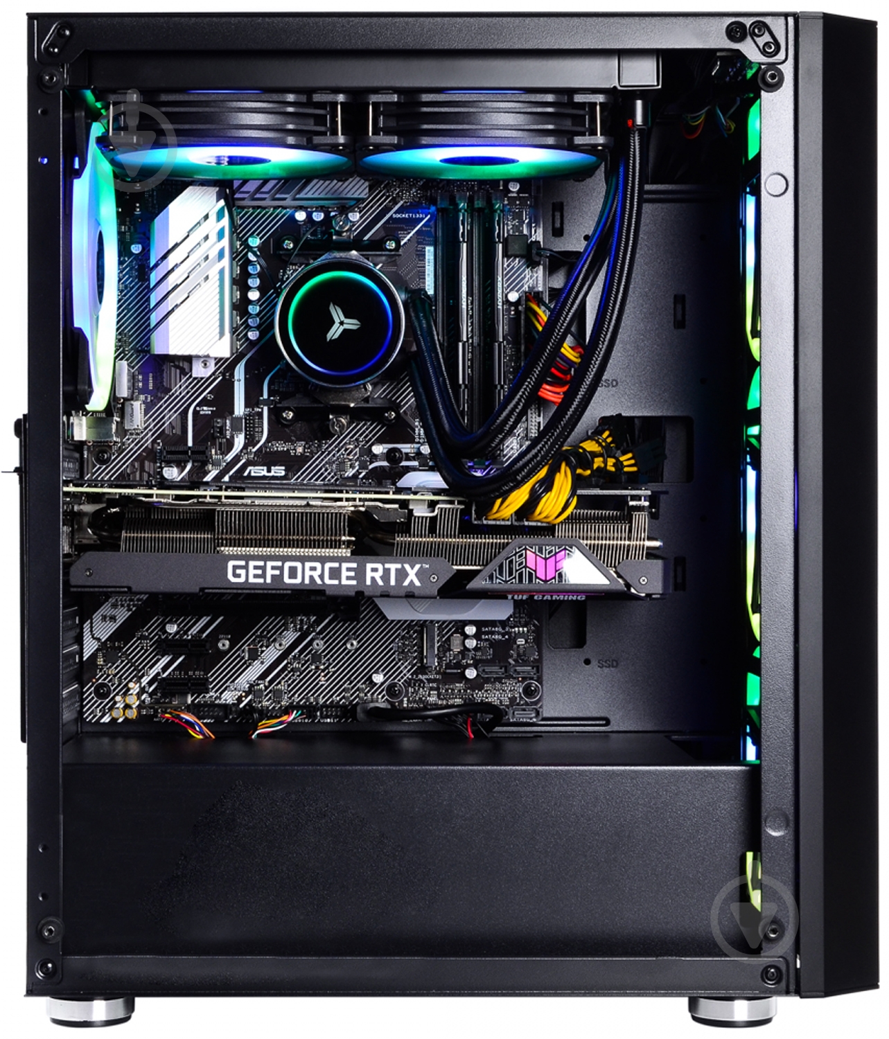Компьютер персональный Artline Gaming X77 (X77v78) black - фото 4