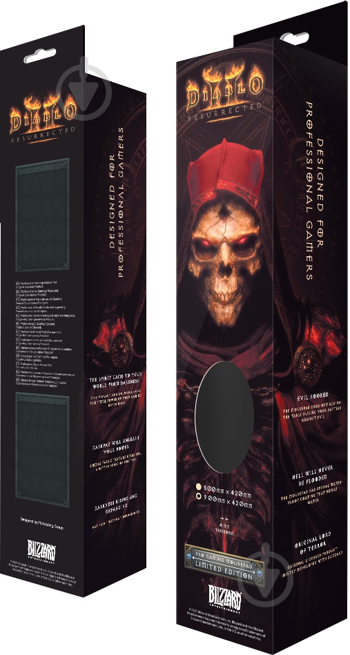 Килимок для миші Blizzard DIABLO 2: Resurrected Mephisto XL (FBLMPD2MPHIST21XL) - фото 4 Килимок для миші Blizzard DIABLO 2: Resurrected Mephisto XL (FBLMPD2MPHIST21XL) - фото 4