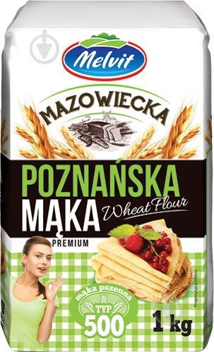 Мука Познанская 1000 г Melvit - фото 1