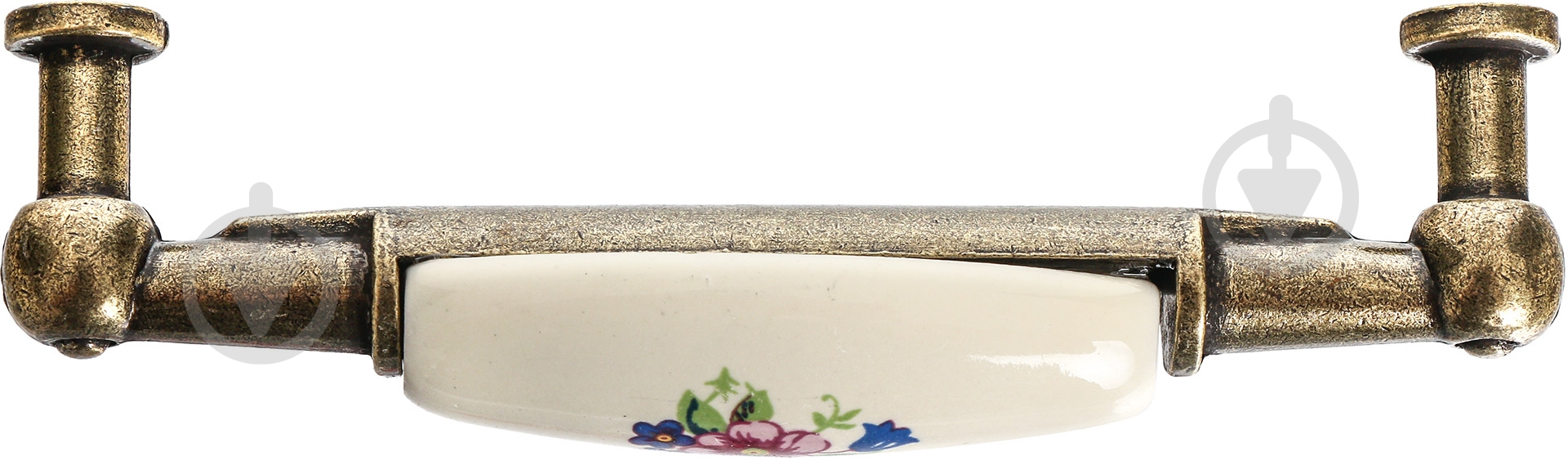 Мебельная ручка скоба DC UP 211 AB/MLK 96 мм старая бронза - фото 2