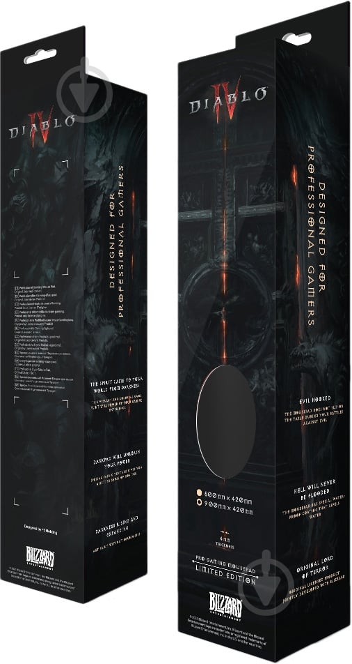 Килимок для миші Blizzard DIABLO IV - Lilith XL (FBLMPD4LILITH21XL) - фото 4 Килимок для миші Blizzard DIABLO IV - Lilith XL (FBLMPD4LILITH21XL) - фото 4