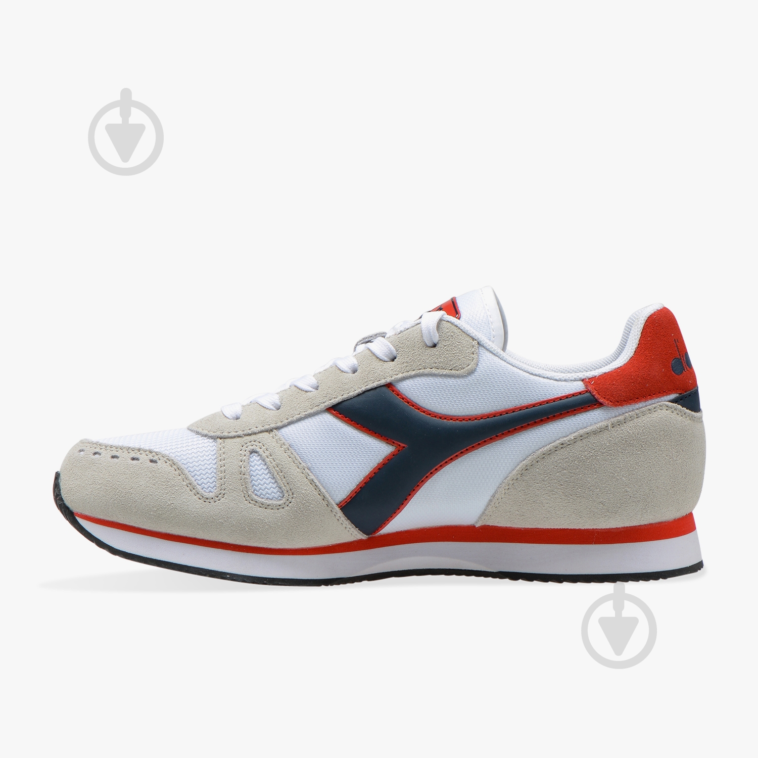 Кроссовки мужские демисезонные Diadora SIMPLERUN 101.17374520006 р.43 белые - фото 2