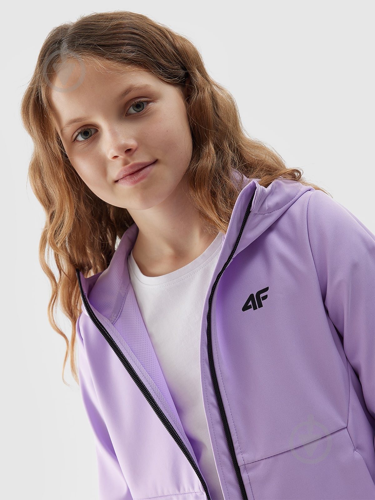 Куртка 4F SOFTSHELL JACKET F206 / SOFTSHELL F206 4FJWSS24TSOFF206-52S р.158 - фото 3