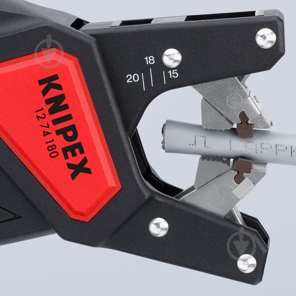 Знімач ізоляції KNIPEX 12 74 180 SB - фото 2