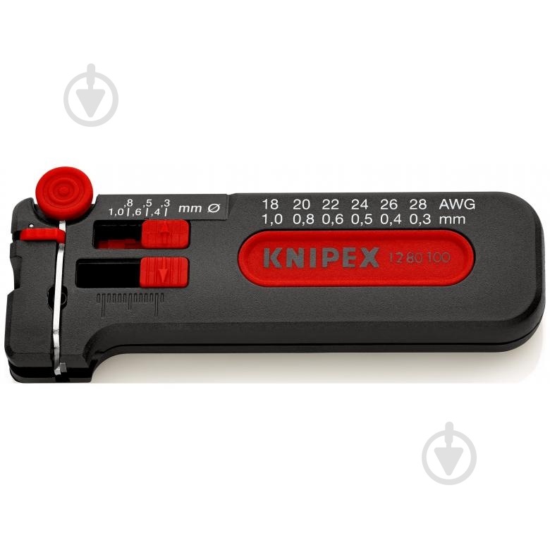 Знімач ізоляції KNIPEX Mini 12 80 100 SB - фото 1