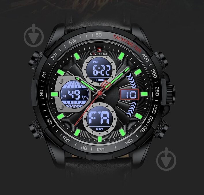 Наручные часы мужские Fly Black NaviForce - фото 10 Наручные часы мужские Fly Black NaviForce - фото 10