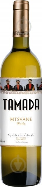 Вино TAMADA Мцване белое сухое 13,5% 0,75 л - фото 1