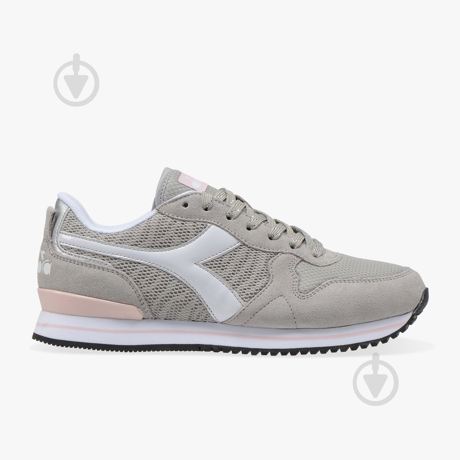 Кроссовки женские демисезонные Diadora OLYMPIAWNPLAT 101.17436875042 р.35,5 серые - фото 1