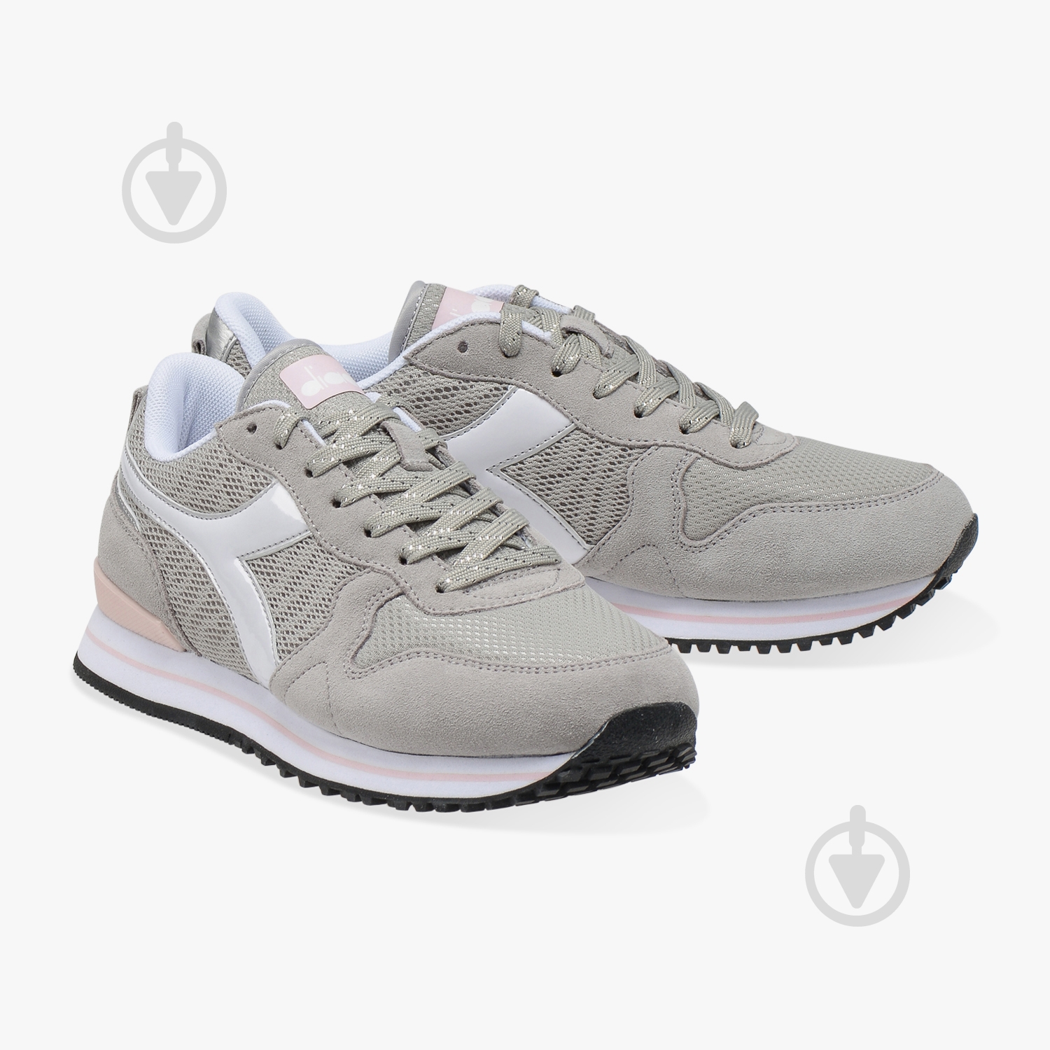 Кроссовки женские демисезонные Diadora OLYMPIAWNPLAT 101.17436875042 р.35,5 серые - фото 4