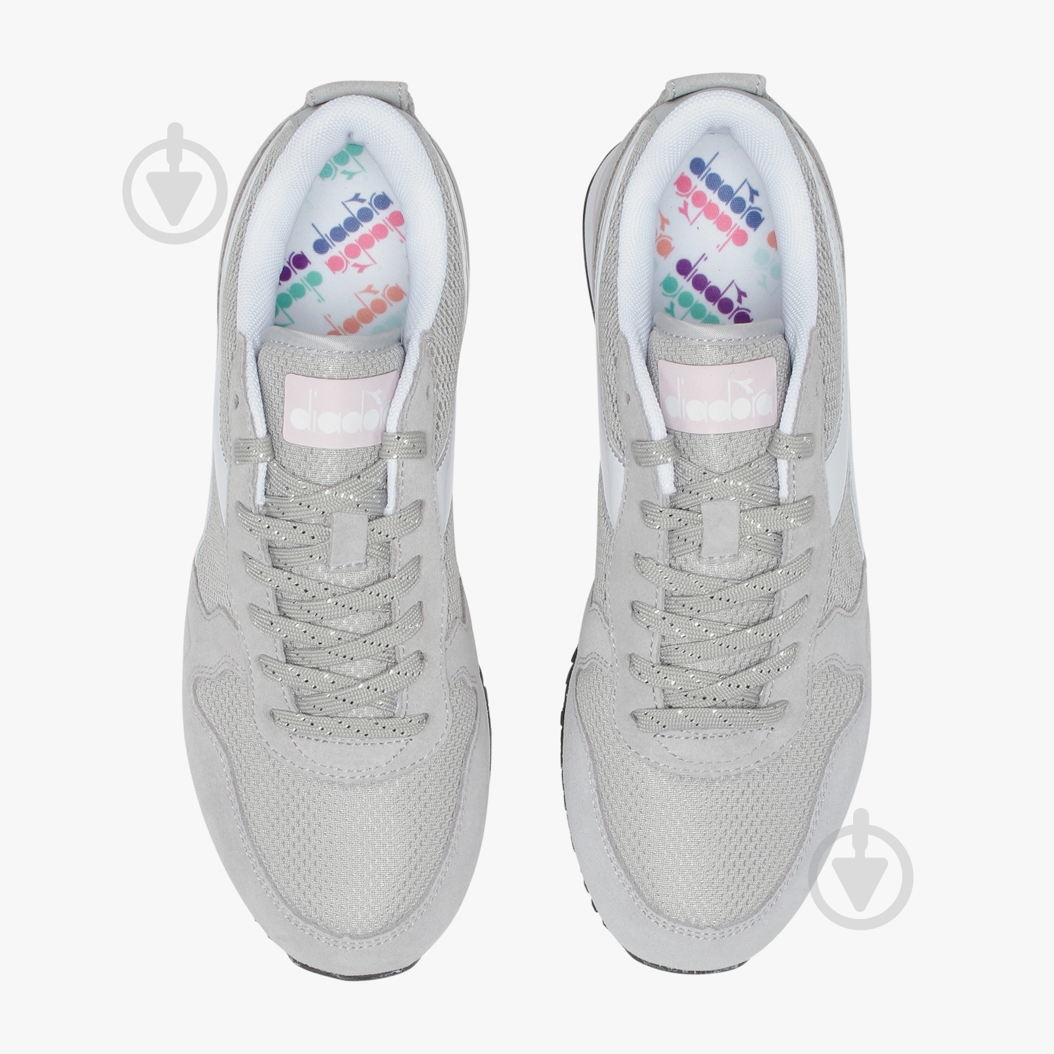 Кроссовки женские демисезонные Diadora OLYMPIAWNPLAT 101.17436875042 р.35,5 серые - фото 5