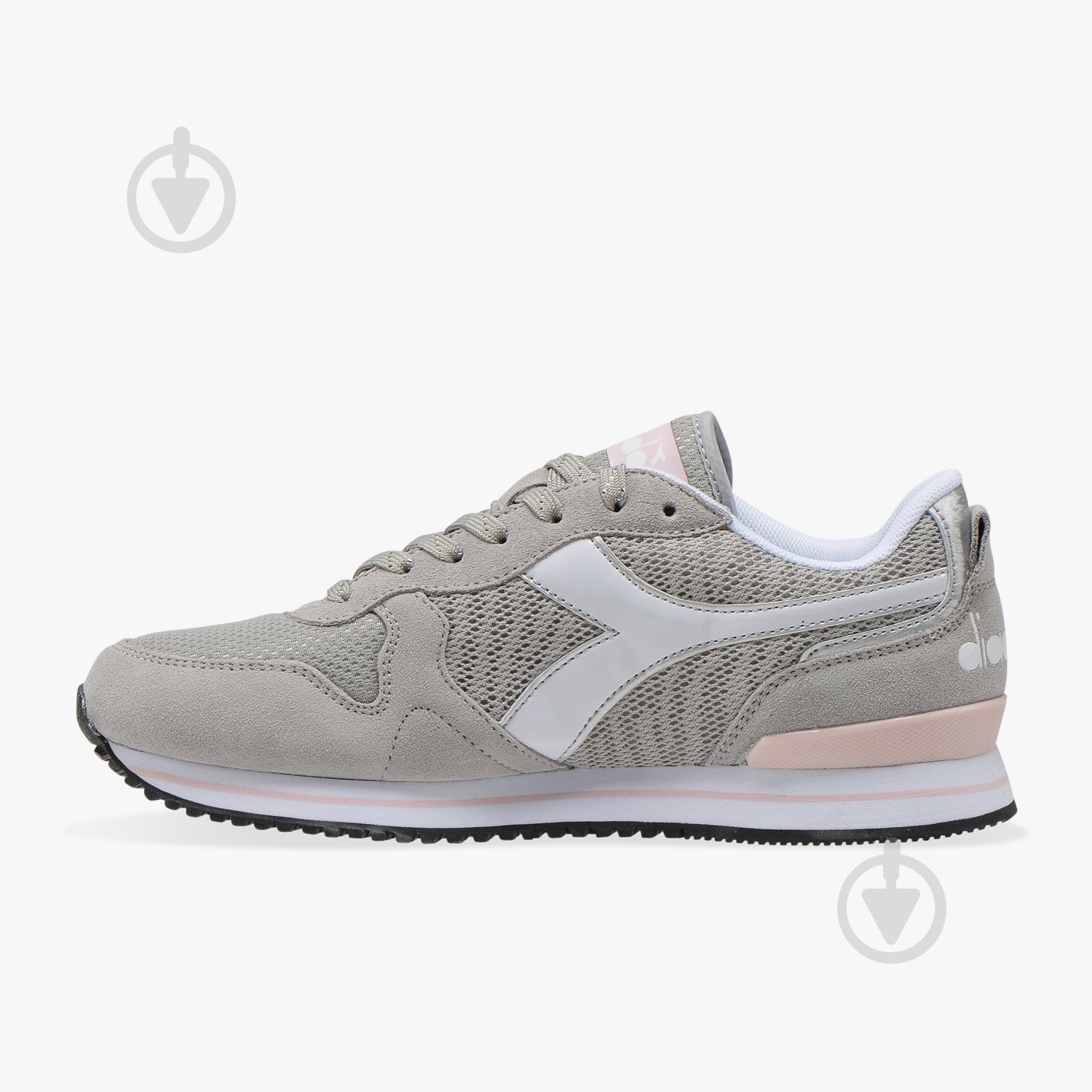 Кроссовки женские демисезонные Diadora OLYMPIAWNPLAT 101.17436875042 р.40,5 серые - фото 2