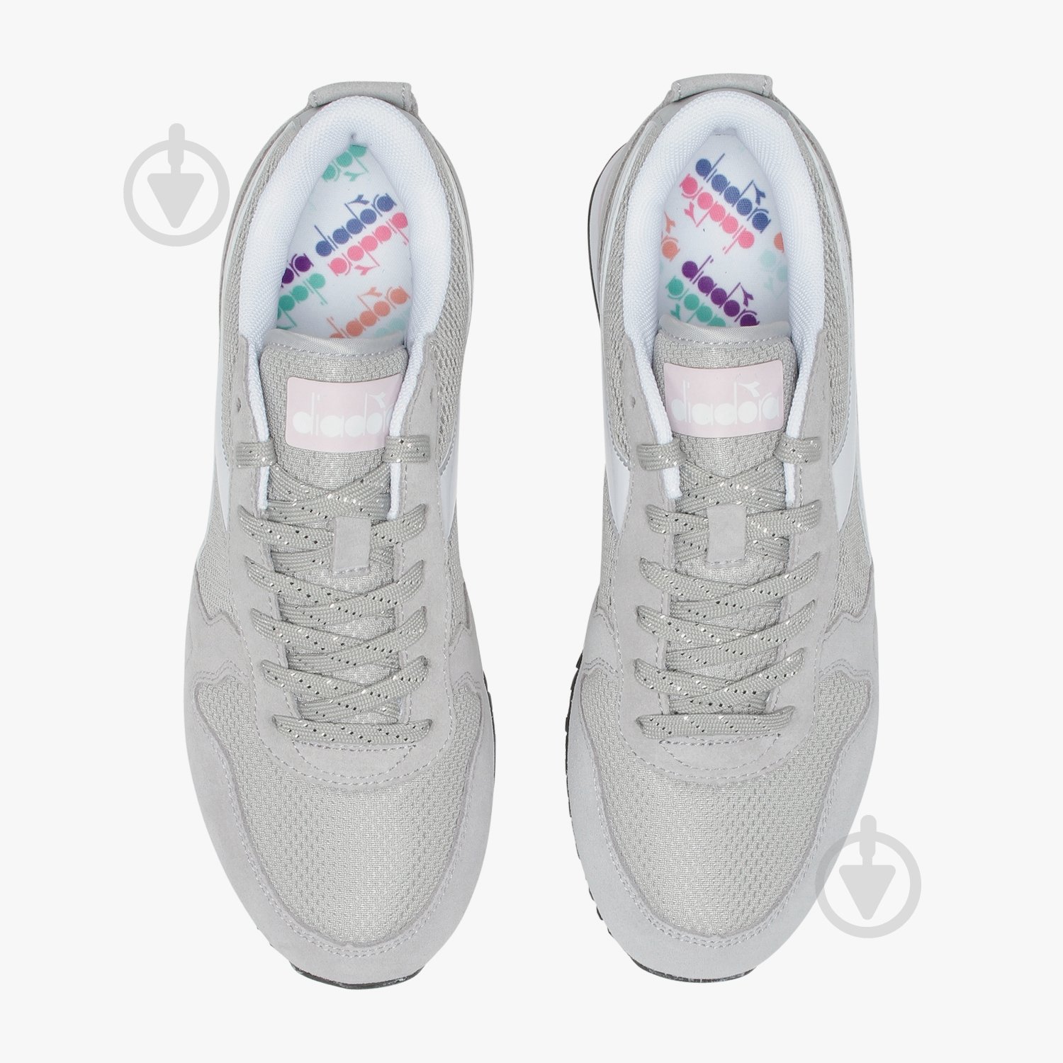 Кроссовки женские демисезонные Diadora OLYMPIAWNPLAT 101.17436875042 р.40,5 серые - фото 5
