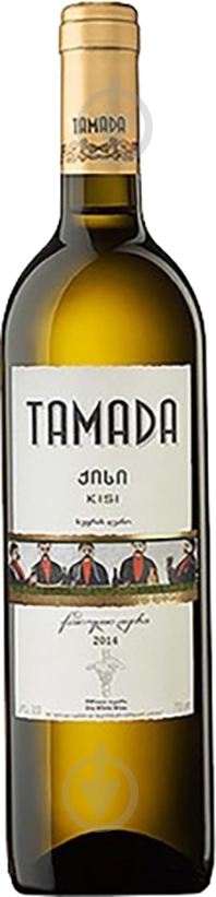 Вино TAMADA Киси белое сухое 0,75 л - фото 1