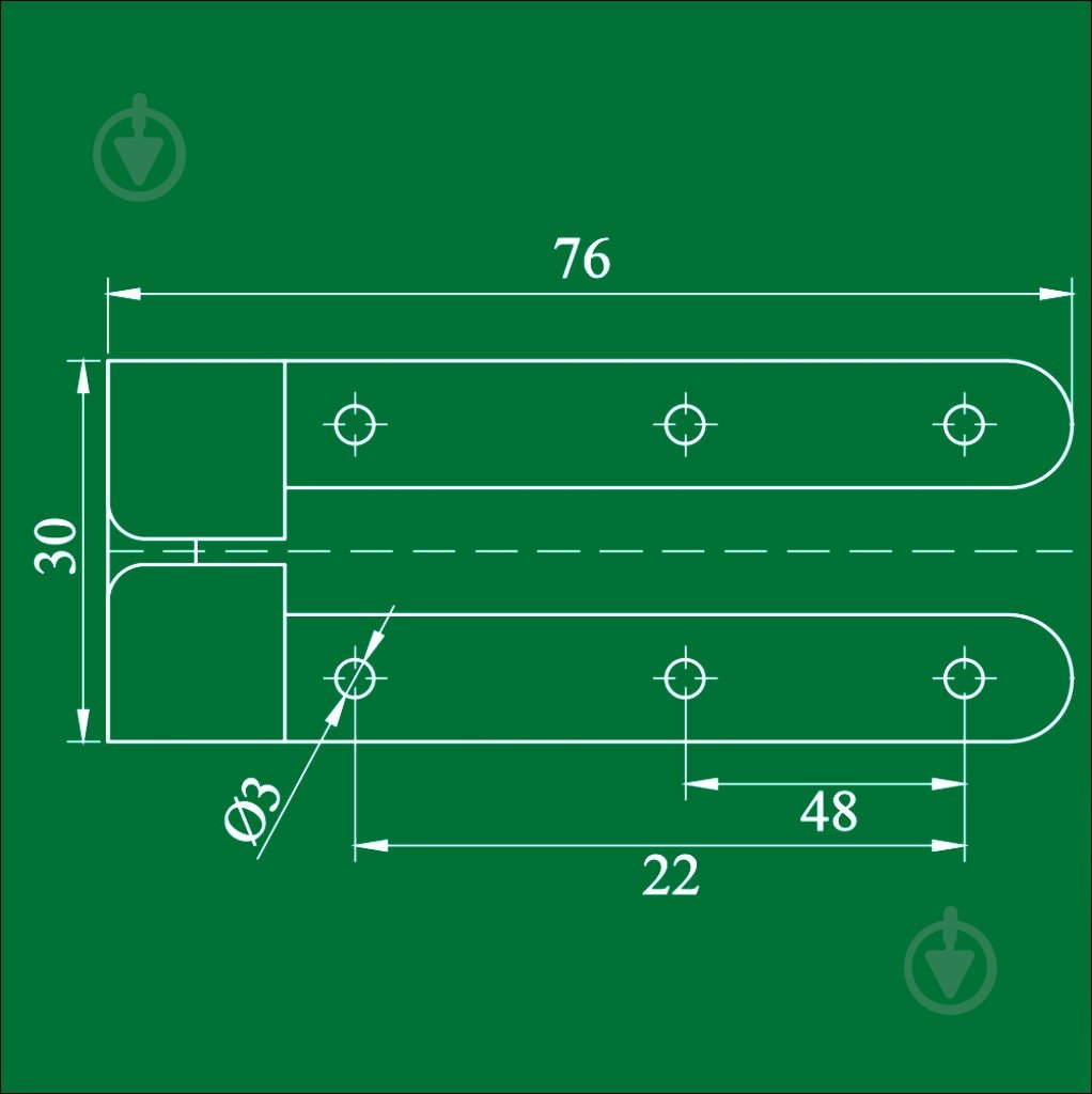 Петля для столів DC ламберна - фото 4