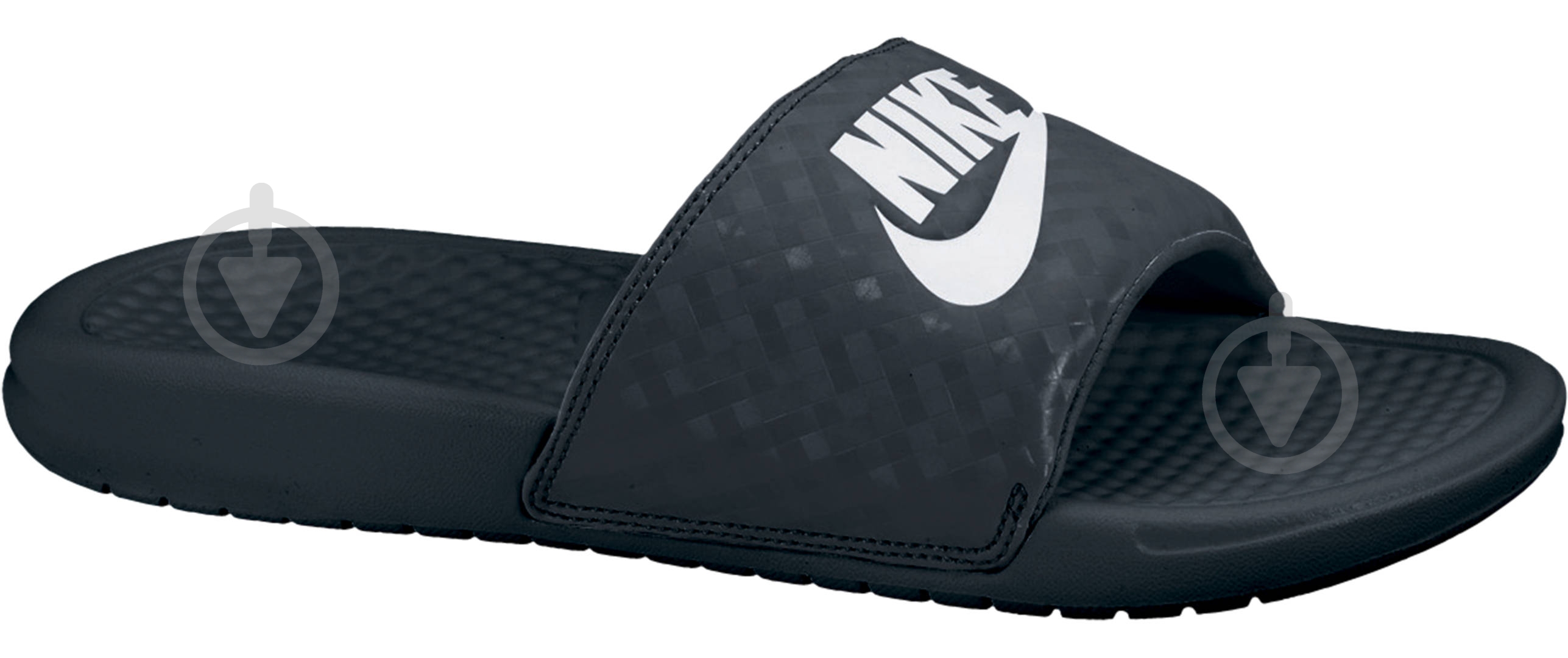 Шлепанцы Nike BENASSI JDI 343881-011 р.42 черный - фото 2 Шлепанцы Nike BENASSI JDI 343881-011 р.42 черный - фото 2