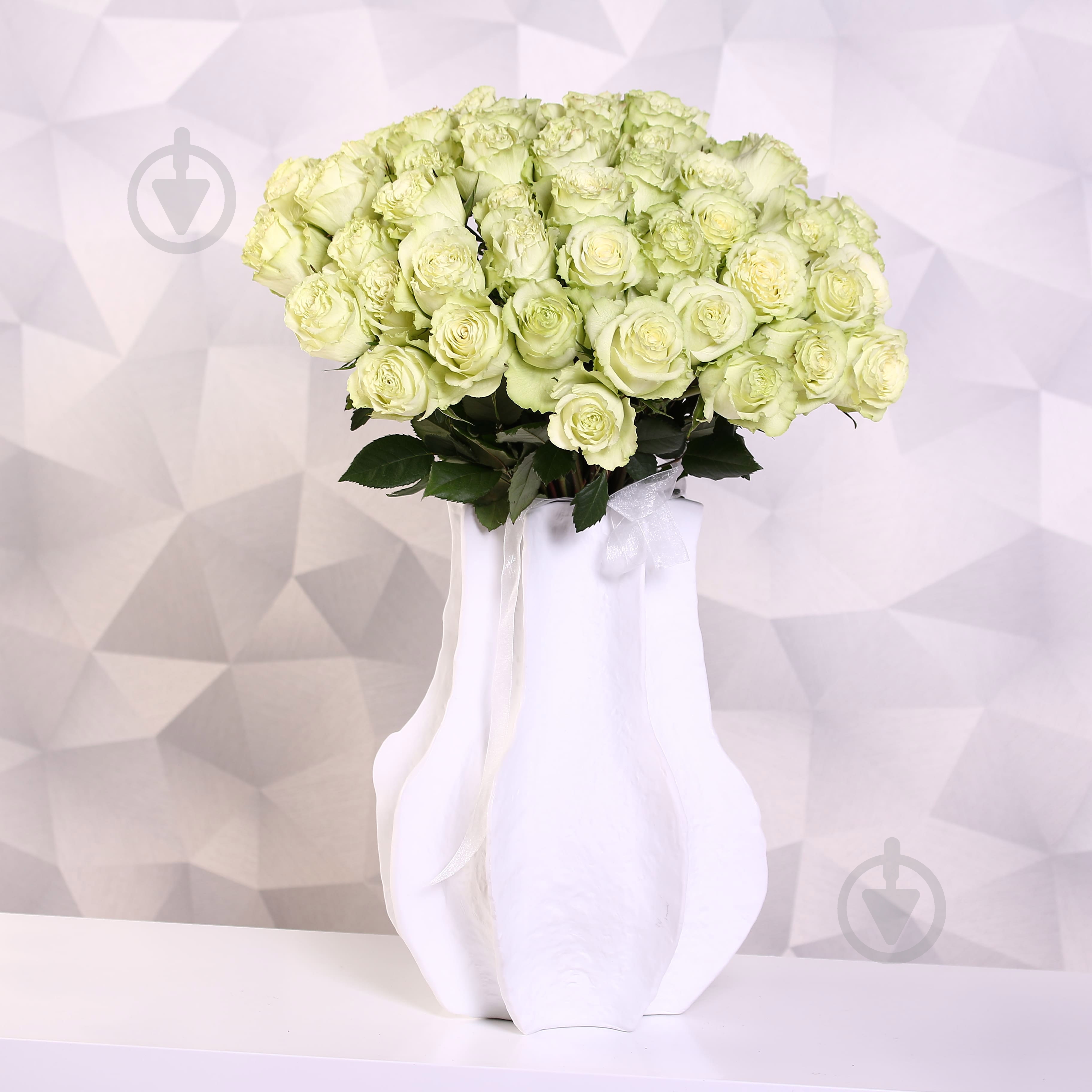 Роза Limonada одноголовая пионовидная 70 см зеленая (Нидерланды) - фото 5 Роза Limonada одноголовая пионовидная 70 см зеленая (Нидерланды) - фото 5