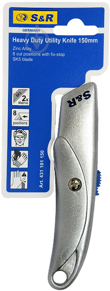 Нож-трапеция S&R 431101150 - фото 6 Нож-трапеция S&R 431101150 - фото 6
