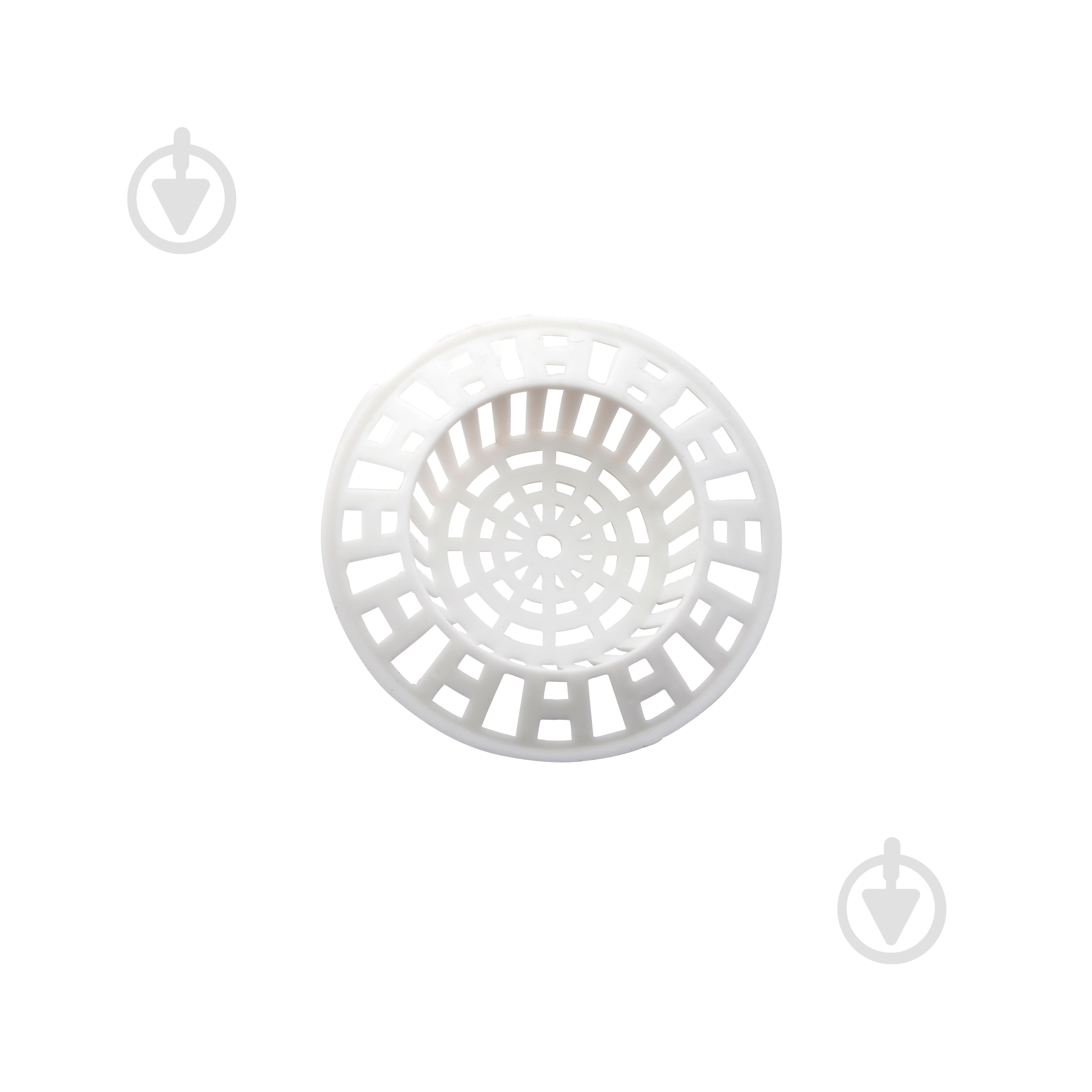 Набір фільтрів для раковини Axentia білих пластик 2 шт./уп. Ø 7 см 290768 - фото 1