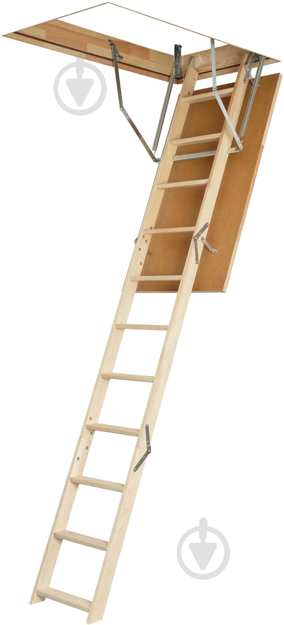 Лестница чердачная Fakro OLN-M 280 120x70 см деревянная - фото 1