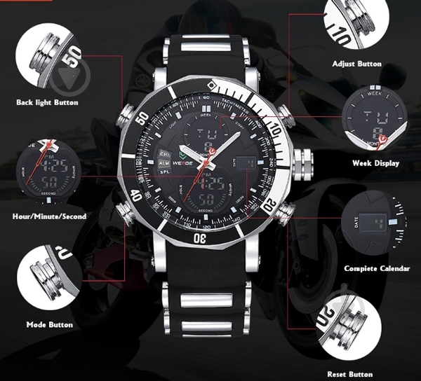 Наручные часы мужские Kasta Weide - фото 11 Наручные часы мужские Kasta Weide - фото 11