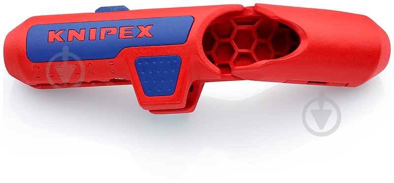 Съемник изоляции KNIPEX ErgoStrip 16 95 01 SB - фото 1
