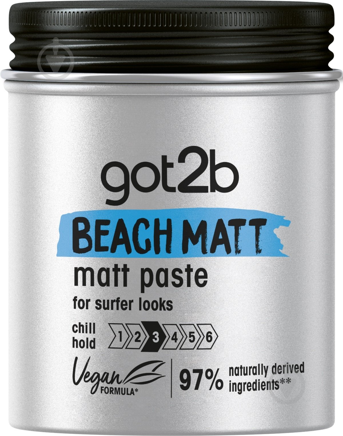 Моделирующая паста Schwarzkopf Got2b Beach Matt 100 мл - фото 1