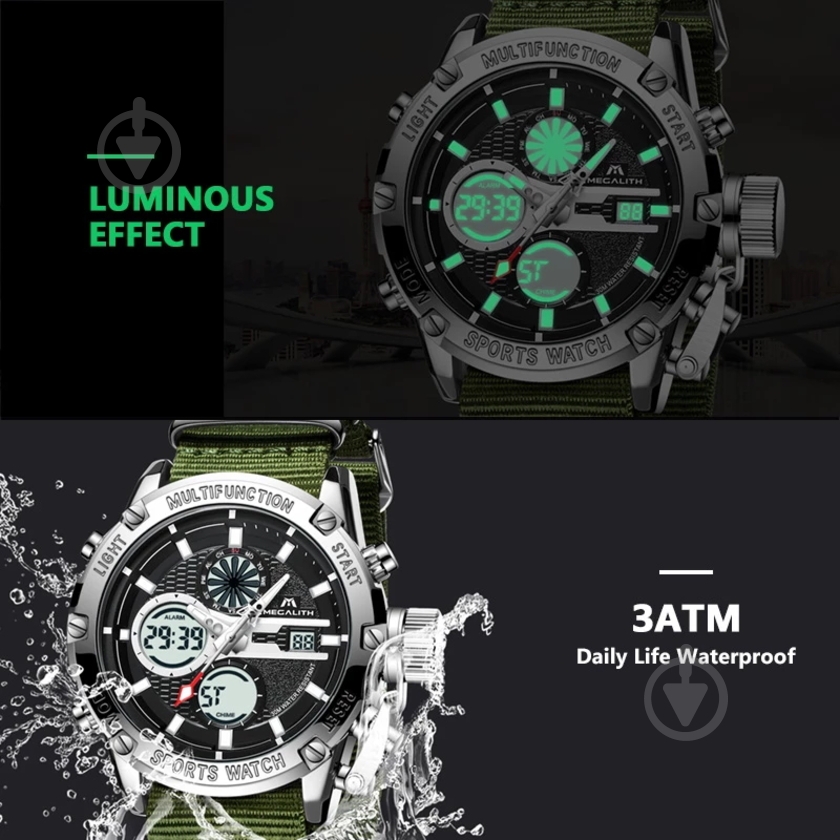 Годинник тактичний Aviation MegaLith - фото 8