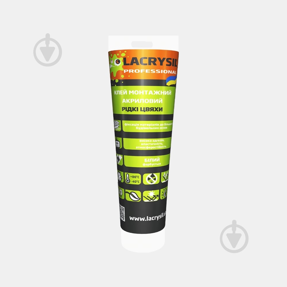 Клей монтажний Lacrysil Рідкі Цвяхи акриловий білий 200 г - фото 5
