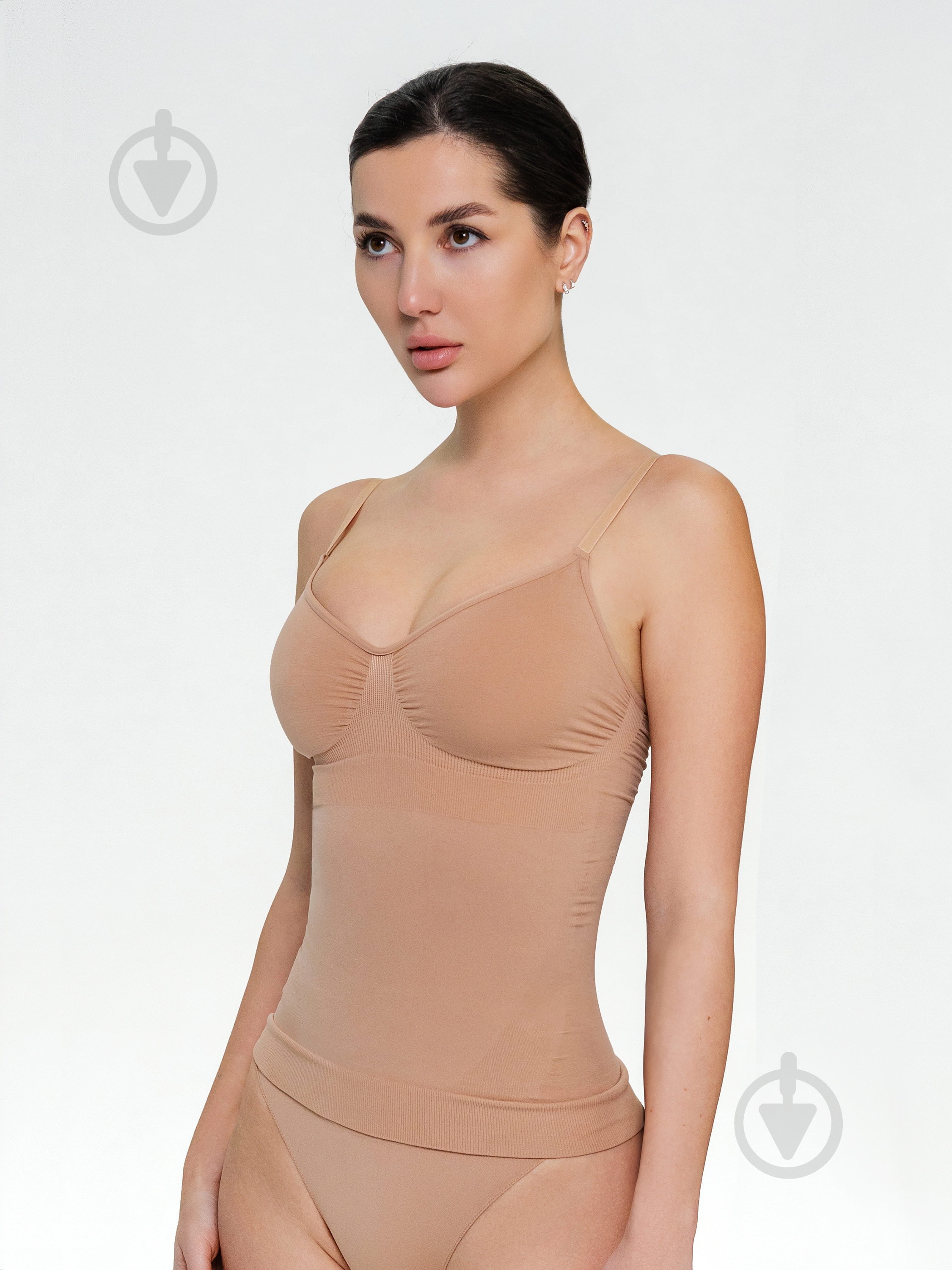 Топ Giulia Cami Shapewear р.S-M бежевый - фото 2 Топ Giulia Cami Shapewear р.S-M бежевый - фото 2