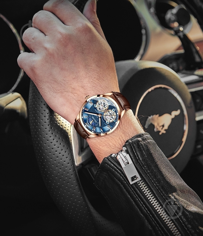 Наручний годинник чоловічий FlyWheel Ailang - фото 6